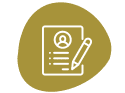 Signing a hosting contract icon